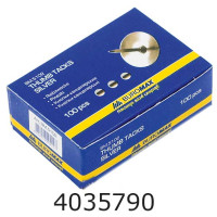 Кнопки гвіздок 100шт. срібні Buromax JOBMAX (10/500) BM.5102