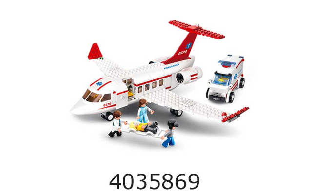 Конструктор SLUBAN Авіація 335дет в коробці (16) M38-B0370