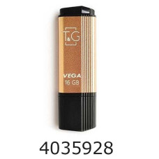 Flash USB 16Gb T&G Vega 121 Gold 2.0 T&G