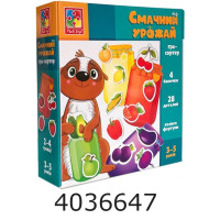 Гра Смачний урожай укр. Vladi Toys розвиваюча  (14) VT1804-41