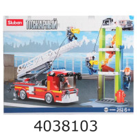 Конструктор Sluban Пожежна машина 343дет кор. (16) M38-B0966