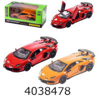 Машинка метал. Lamborghini Aventador SVJ муз. світ. відкр. двері Автопром (24/48) 68473 Машинка метал. Lamborghini Aventador SVJ муз. світ. відкр. двері Автопром (24/48) 68473