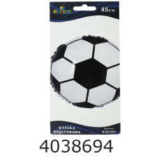 Повітряні кульки фольговані футбольний м`яч 45см Pelican (5/50/500) 835101