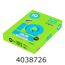 Папір кольор. А4 80г/м2 100 арк. інтенс. R LG46 зелена липа R50850