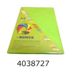 Папір кольор. А4 80г/м2 100 арк. інтенс. MA42 яскраво-зелений (R51000) R51000