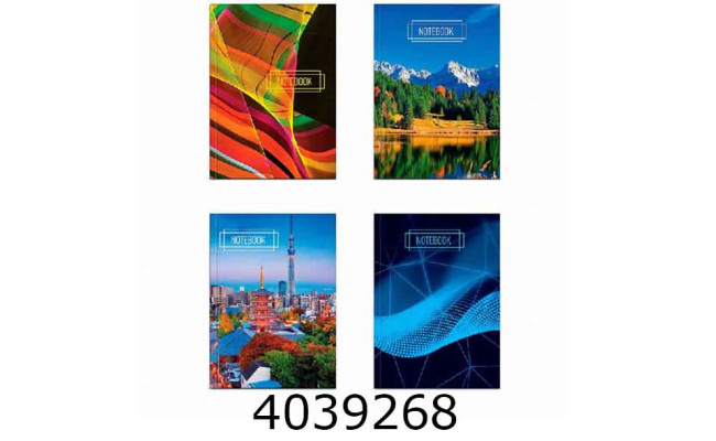 Канц. книга 80 арк. тв. обкл. кл. офсет. Міцар 