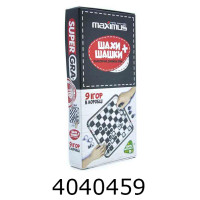 Гра Шахи 9 в 1 шахи шашки в коробці Maximus (33) 5476 Гра Шахи 9 в 1 шахи шашки в коробці Maximus (33) 5476
