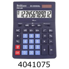 Калькулятор Brilliant BS-8888DBL 12 розрядів (20) 75331