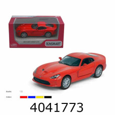 Машинка метал. Kinsmart Dodge Viper SRT GTS 2013 (24/96) 5363W