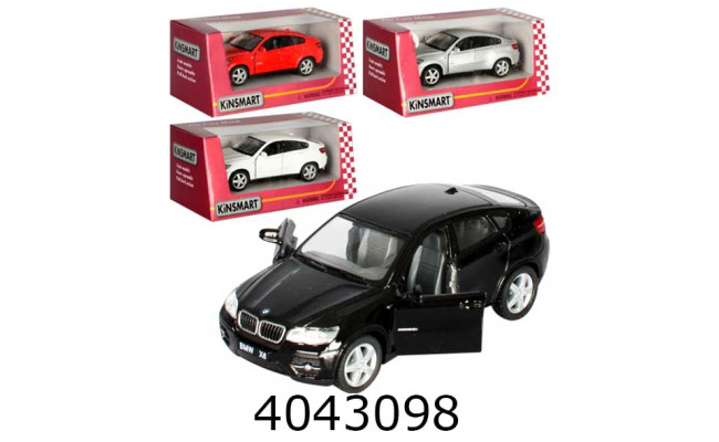Машинка метал. Kinsmart BMW X6 (24/96) 5336W