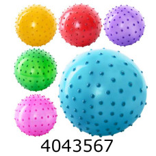 Мяч масажер 6см 20г 5 кольорів ціна за 10шт (25) MS 0021