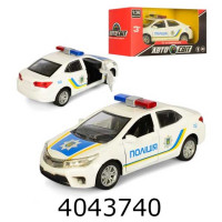 Машинка метал. Поліція 14*7*6см Автосвіт (48) AS-1832 Машинка метал. Поліція 14*7*6см Автосвіт (48) AS-1832