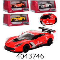 Машинка метал. Chevrolet Corvette C7 Kinsmart (24/96) 5397W