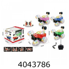 Машина перевертиш р/у акум в коробці 4 кольори світ.  28*16*16см (18/36) 9802M