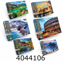 Пазли 1000 ел. Puzzle асорті Danko toys+ (10) C1000-12