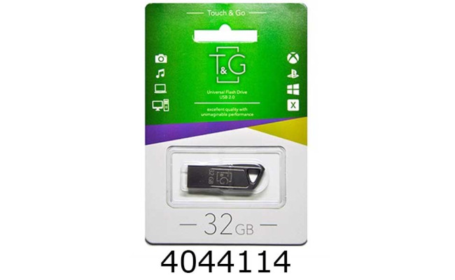 Flash USB 32Gb T&G Metall 114 2.0 T&G