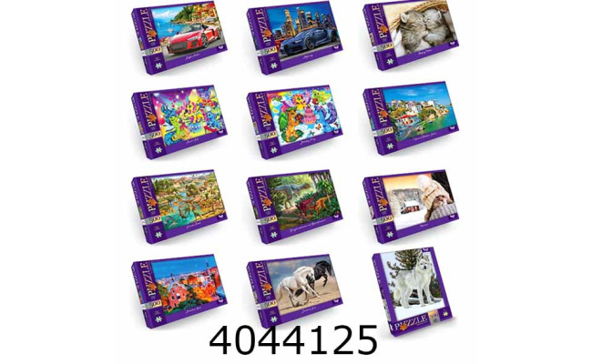 Пазли 500 ел. Puzzle асорті видів Danko toys (12) C500-13