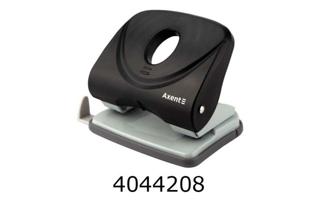 Діркопробивач Axent Welle-2 до 30 арк. з пласт. верхом, чорний(6) 3830-01-A