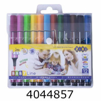 Фломастери ZiBi JUMBO 12 кол. BABY Line (12/144) ZB.2807