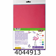 Фоаміран 20*30см 2.0мм 5 кольорів KIDS Line  (100) ZB.1833