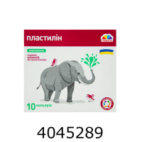 Пластилін Гамма Захоплення 10 кол. 160г, стек (24) 200311