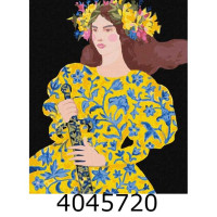 Картина по номерам 40*50см патріот. 
