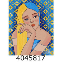 Картина по номерам 40*50см патріот. 