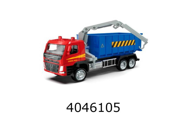 Машинка метал. Volvo Crane Truck рухомі ел. Автопром 13*5*7см (48/96) 67704K
