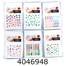 Наклейки на нігті T-22 (50/3000) 123 476