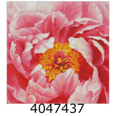 Алмазна мозаїка 40*40 квіти 