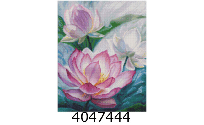 Алмазна мозаїка 40*50 квіти 