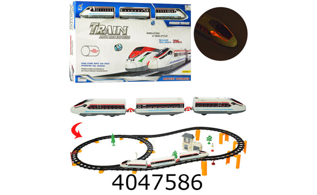 Залізниця на батар. + аксесуари в коробці 60*34*5см (12) 2936A-11