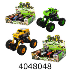 Машина інерц. в коробці Джип 4 види 15см (8/48) KLX 500-429-30