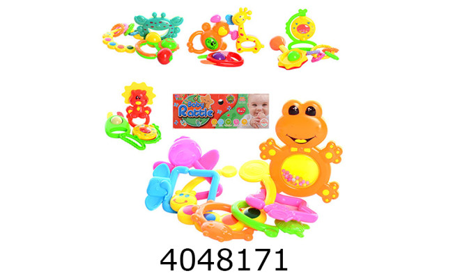 Брязкальце ручне в кульку 3шт 17*22*14см (72/144) HT99004