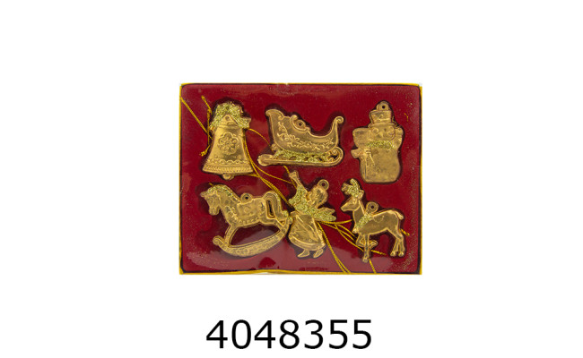 Підвіска 5*3см 6шт ПІОНЕR 92160-PN