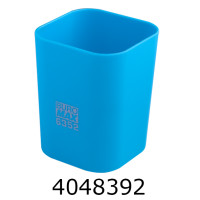 Стакан для ручок RUBBER TOUCH пластик блакитний BM.6352-14 н/з