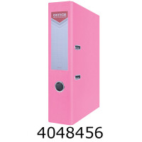 Папка реєстр. А4 7 см одностор. рожева Office Products (25) 21011211-13