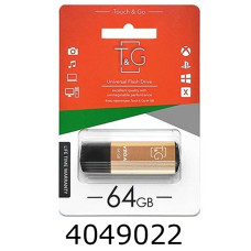 Flash USB 64Gb T&G 2.0 Vega 121 золото T&G