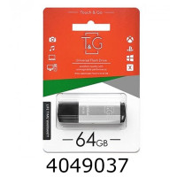 Flash USB 64Gb T&G Vega 121 Silver/black 2.0 T&G