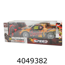 Машина радiо акум. в коробці амортиз. гумові колеса протиуд. корп. 31*12*11см (18) HD393-1