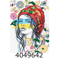Картина по номерам 30*40см патріот. 