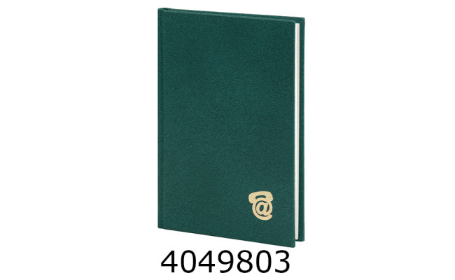 Блокнот А6 80 арк. обкл. баладек кл. Поліграфіст висічка алф. зелений (10/14) 214-P-0540
