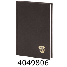 Блокнот А6 80 арк. обкл. баладек кл. Поліграфіст висічка алф. чорний (10/40) 214-P-0510
