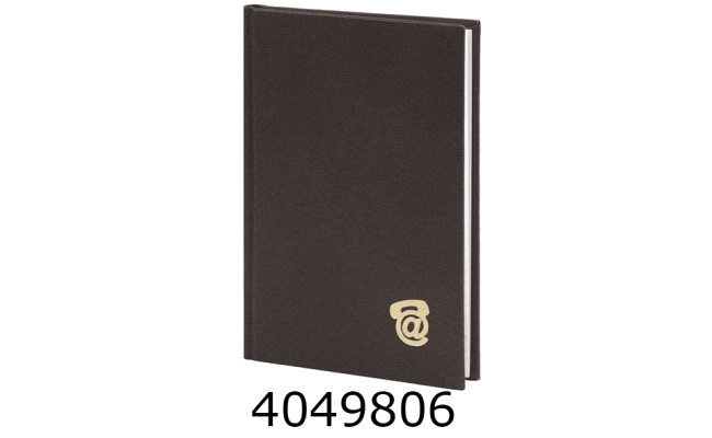 Блокнот А6 80 арк. обкл. баладек кл. Поліграфіст висічка алф. чорний (10/40) 214-P-0510