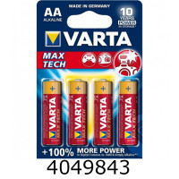 Батарейка Varta LongLife Max Power R6/4 блістер ціна за 4шт. (20) AA