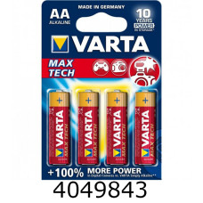 Батарейка Varta LongLife Max Power R6/4 блістер ціна за 4шт. (10/50) AA