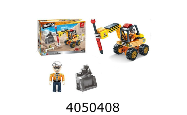 Конструктор Ausini Екскаватор 144 дет. (36/72) 29420 н/з