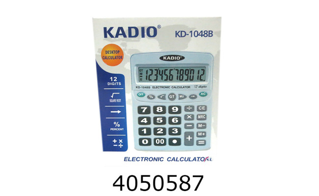 Калькулятор 1048 12 разрядов (60) KD-1048B