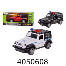 Машинка метал. Hummer Поліція світ. муз. Автопром (24/96) 3622P