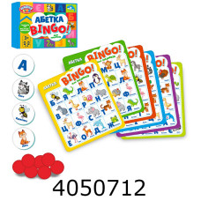 Гра наст. Бінго Абетка в коробці 26*20*5см (48) TG 006